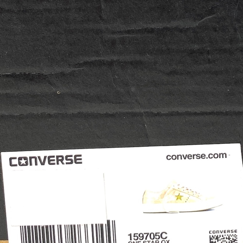 Converse One Star OX Shoes Low Top Leather Ivory Pink Men Size Sneakers 159705C - Picture 9 of 9